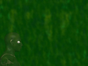 Eye Ball Title Content PowerPoint Template