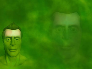 Forehead Title Content PowerPoint Template