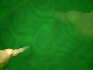 Shoulder and Arm Title Content PowerPoint Template