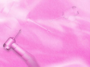 Dental Drill Title Content PowerPoint Template