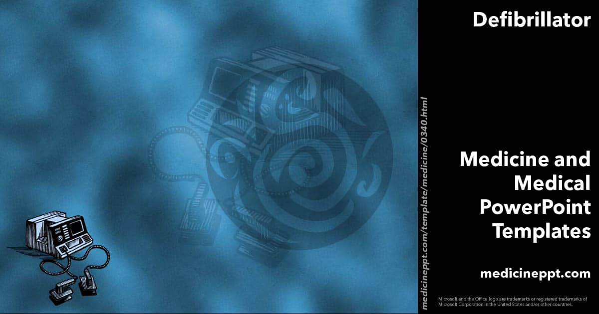 Defibrillator 01 Medicine PowerPoint Templates