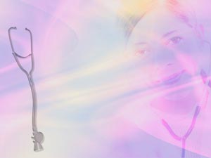 Stethoscope Title Content PowerPoint Template