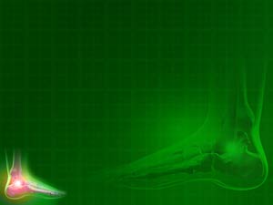 Foot / Feet Title Content PowerPoint Template