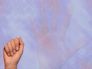 Hands Title Content PowerPoint Template