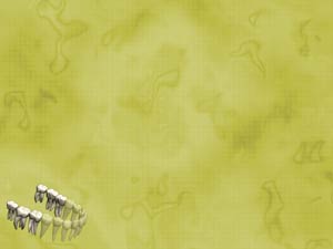 Lower Molars Title Content PowerPoint Template