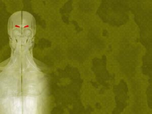 Corrugator Supercilii Muscle Title Content PowerPoint Template