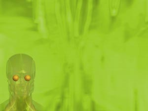 Extraocular Muscles Title Content PowerPoint Template